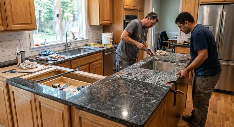 Granite Countertop Installation in Marin County, CA