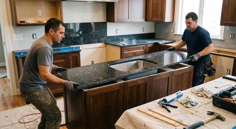Kitchen Countertop Installation in Roseville, CA